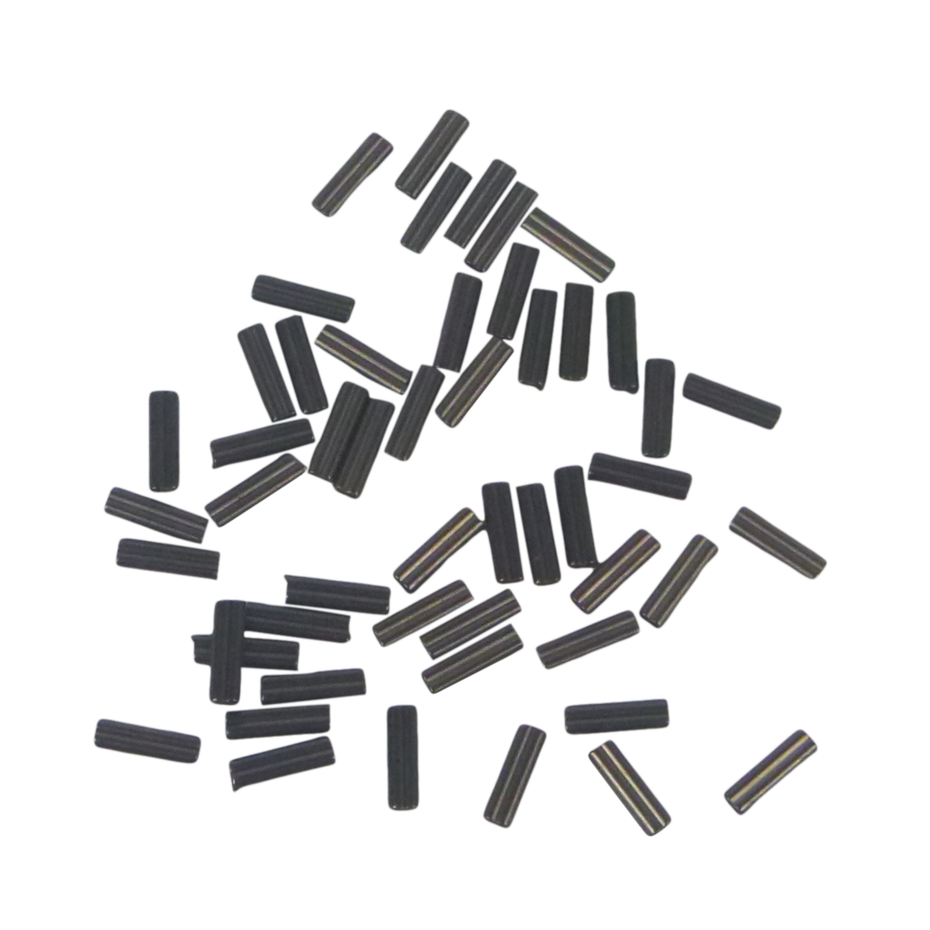 Fishing Tackle: Swimerz 0.8mm Copper Double Crimp, 50 pack