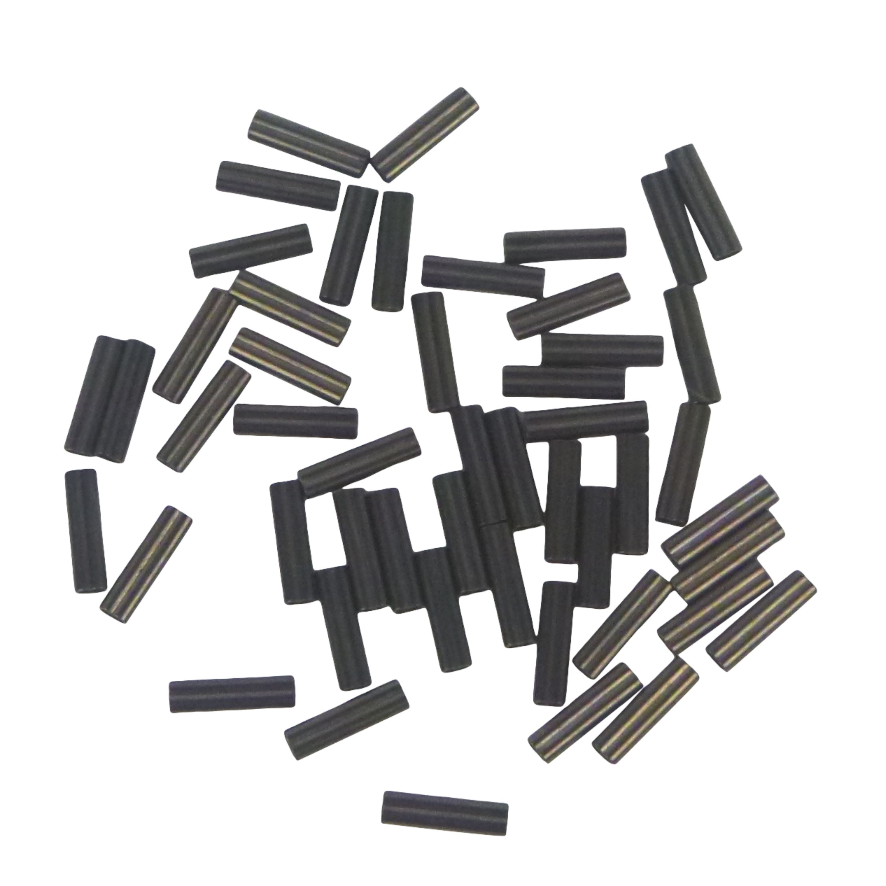Fishing Tackle: Swimerz 1.0mm Copper Double Crimp, 50 pack