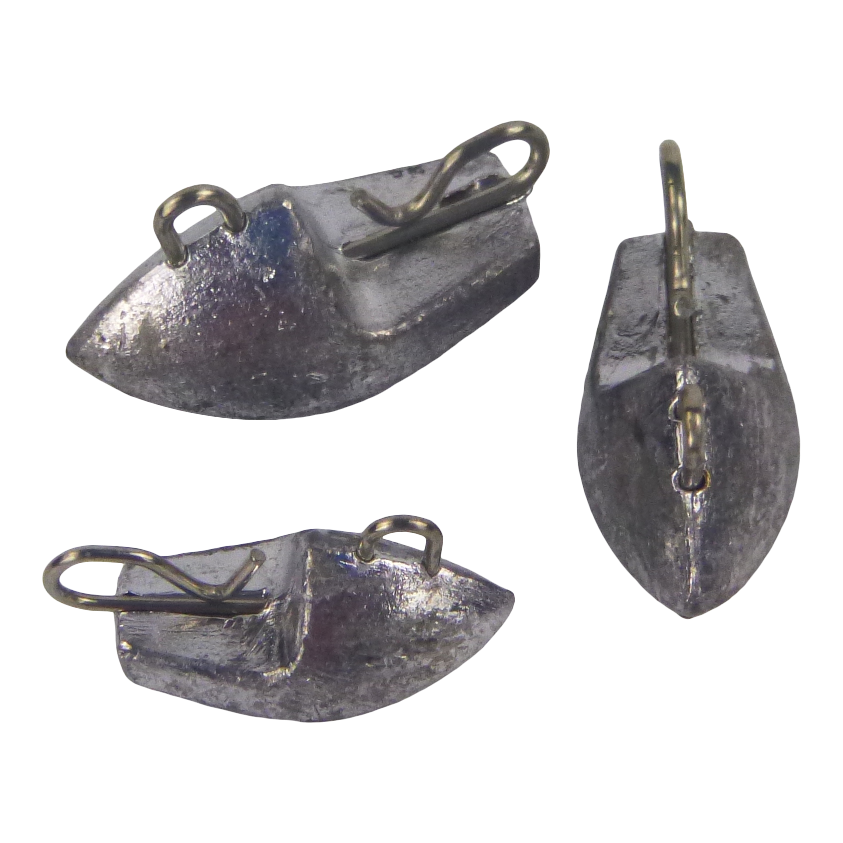 Fishing Tackle: Swimerz 14gm Arrowhead Jig Head, 1/2oz, Lead, Qty 10