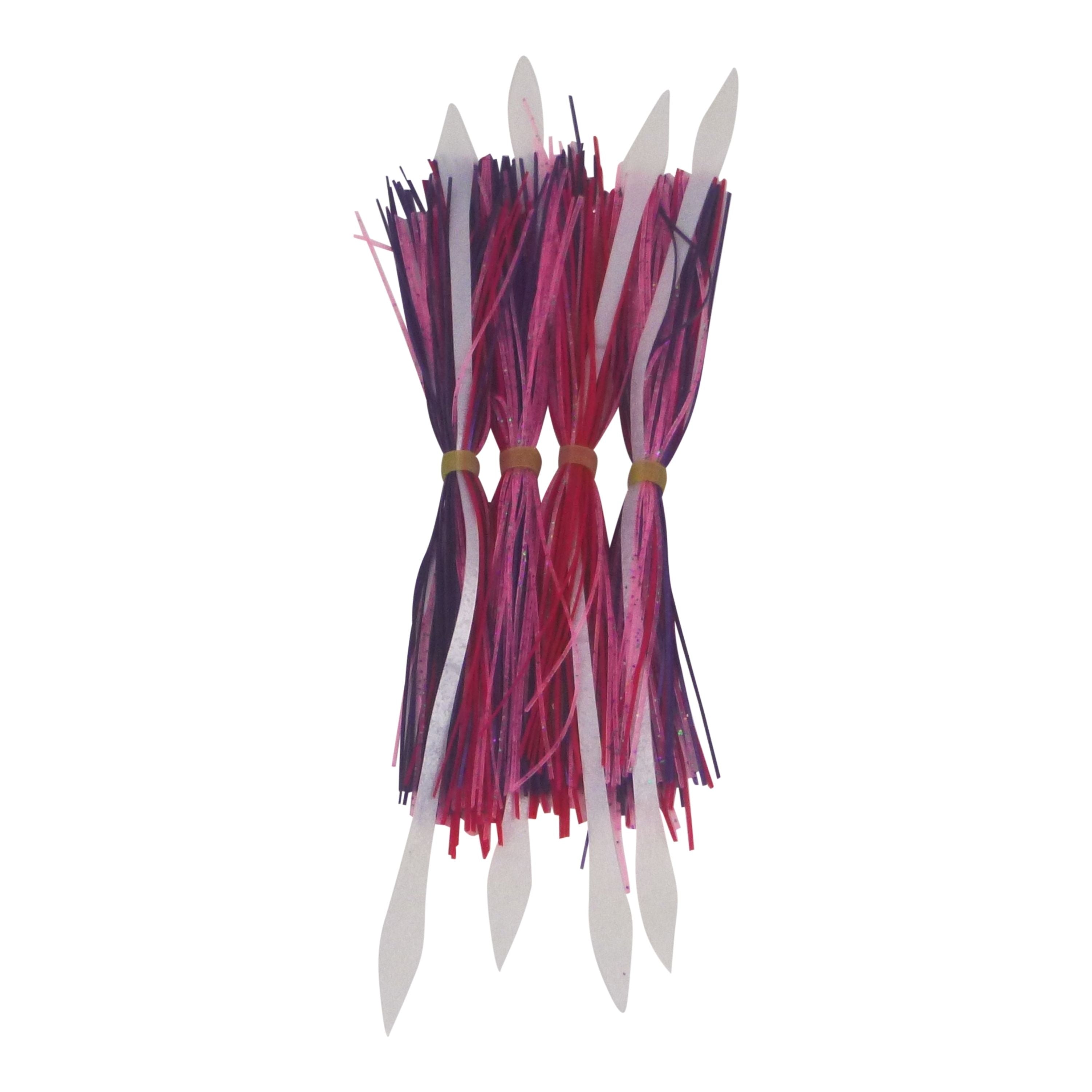 Fishing Tackle: Dekoi Tailed Lure Skirts, Red Devil
