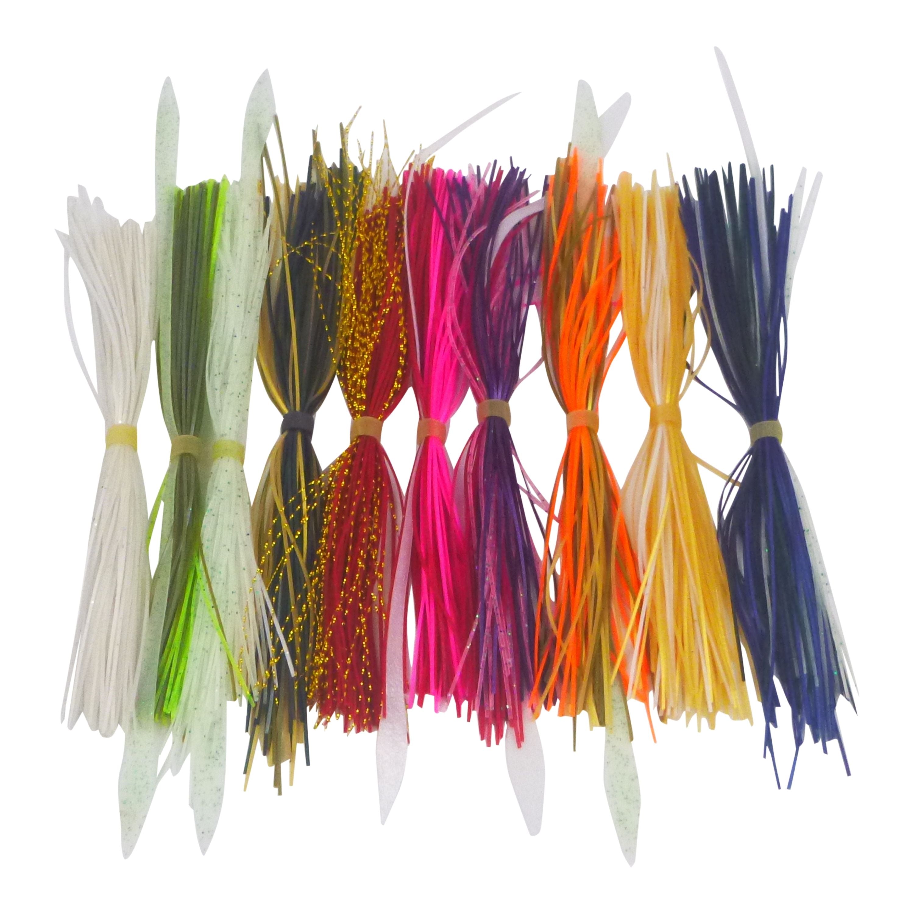 Fishing Tackle: Dekoi Assorted Lure Skirts, 10 Pack