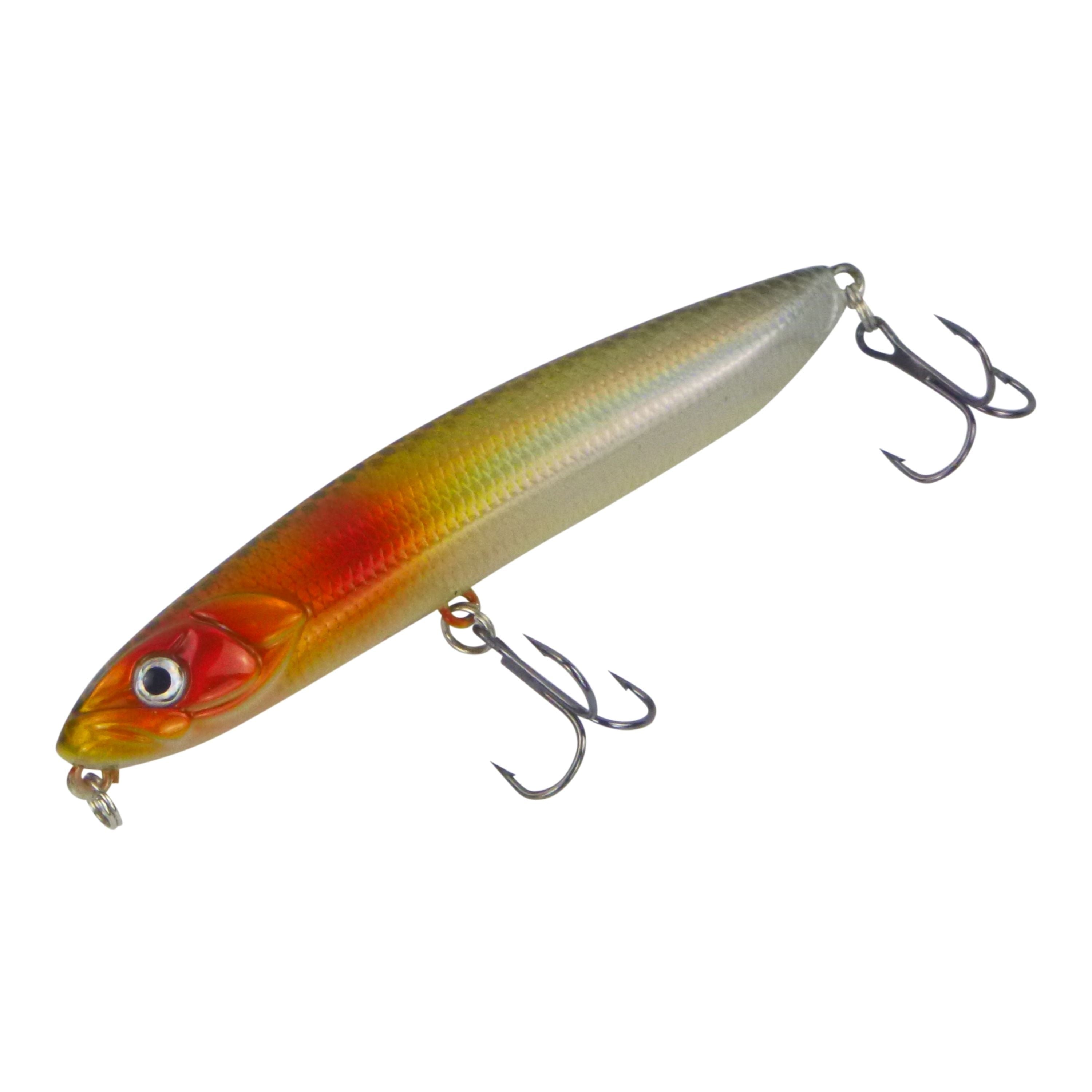 Fishing Tackle: Toppu Mizzu Stickbait, 95mm, Burnished Gold