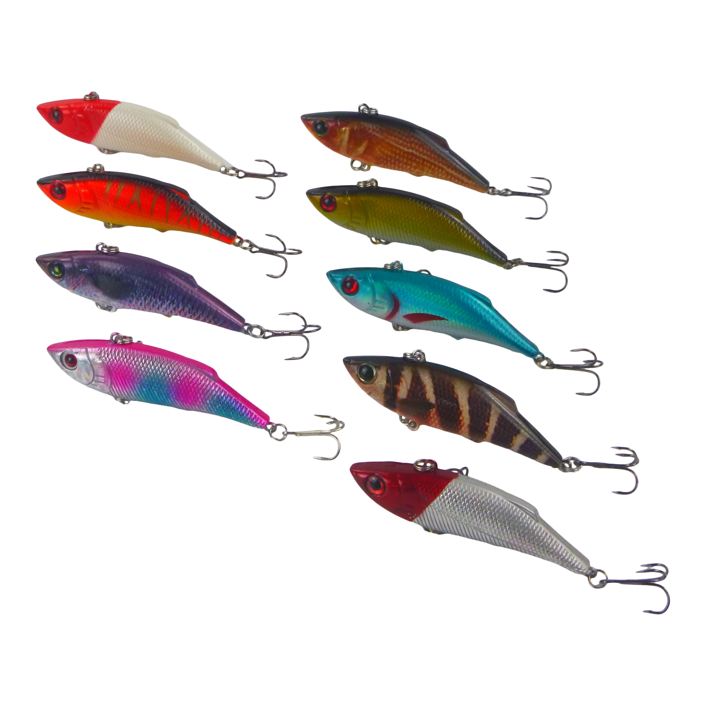 Fishing Tackle: Finesse MK54 Big Vibe, 80mm, Orange Roughy