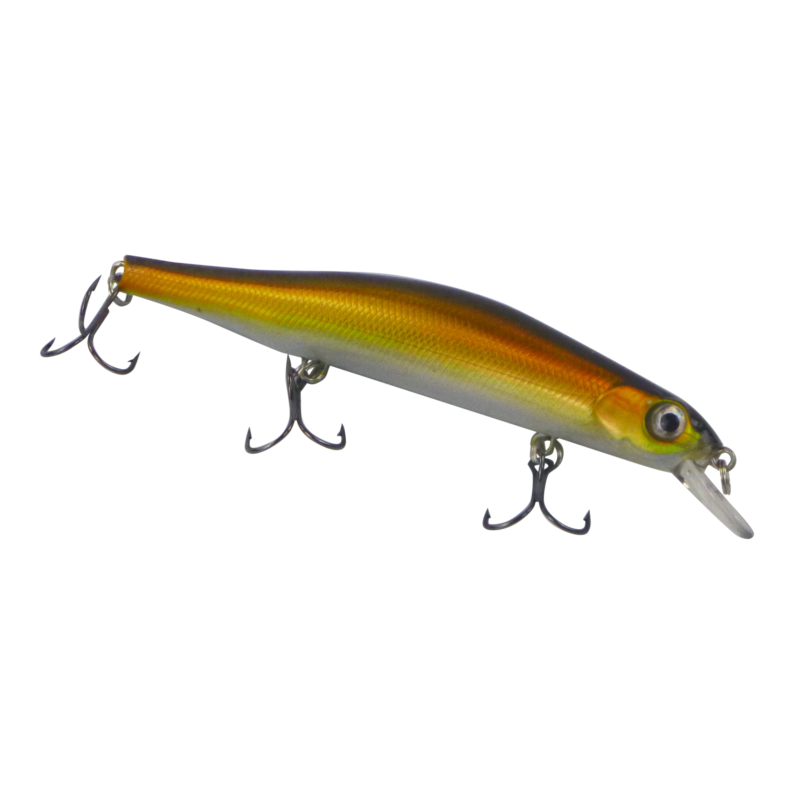 Fishing Tackle: Finesse MK10 Diving Lure, 125mm, Goldback