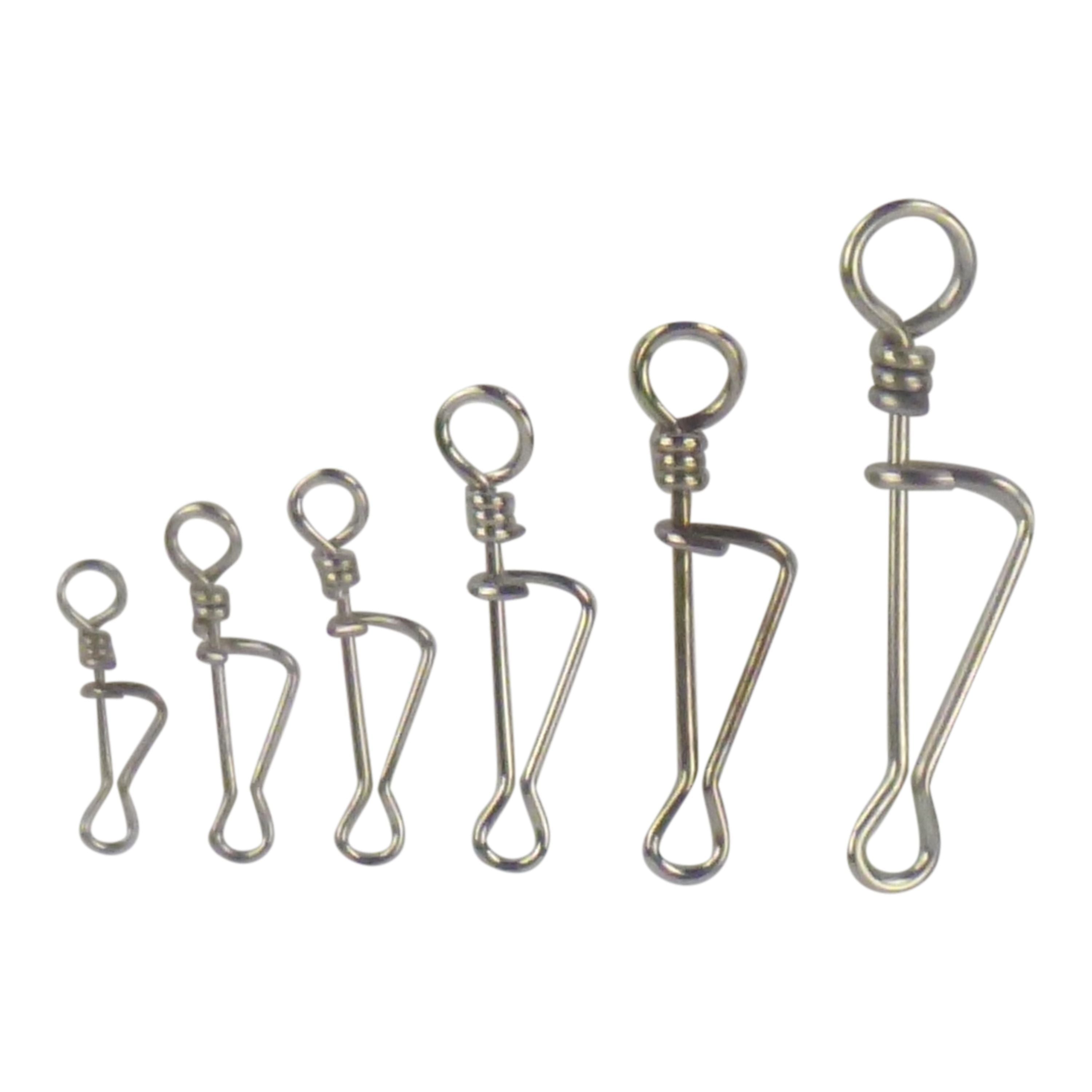 Fishing Tackle: Swimerz Italian Snap, Closed Eye, size 00, 50 pack