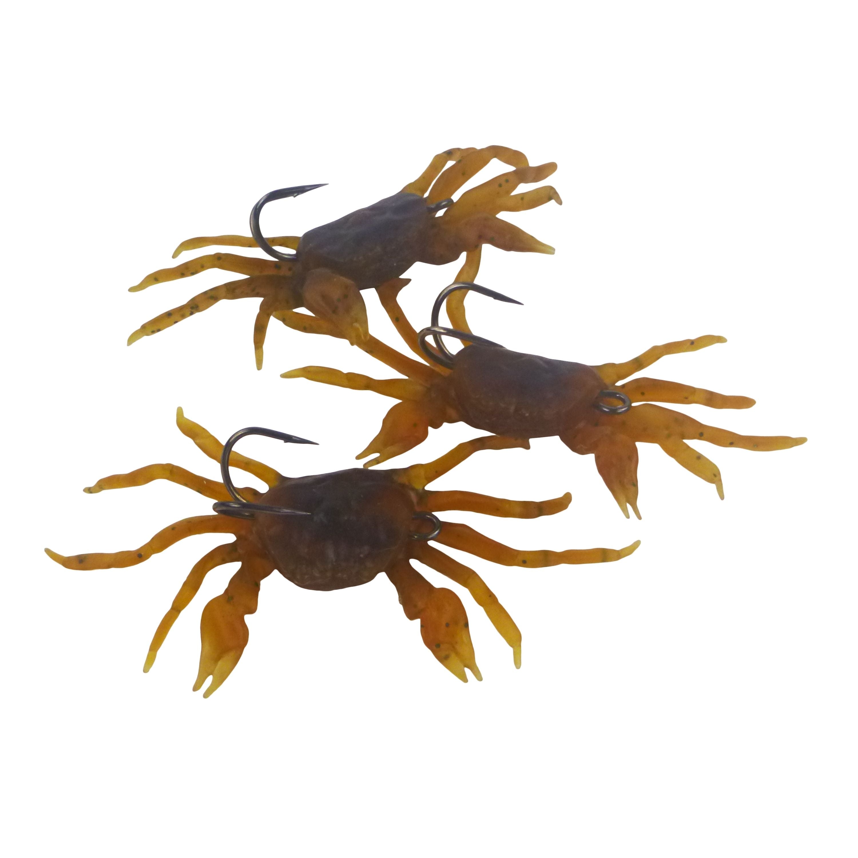 Fishing Tackle: Swimerz Soft Crabs, King Crab, 3 pack