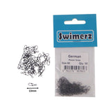 Fishing Tackle: Swimerz German Power Snap, Closed Eye, size 00, 50 pack