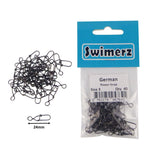 Fishing Tackle: Swimerz German Power Snap, Closed Eye, size 3, 40 pack