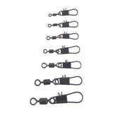 Fishing Tackle: Swimerz Rolling Swivel w Interlock Snap, Size 4, 40 pack