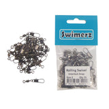 Fishing Tackle: Swimerz Rolling Swivel w Interlock Snap, Size 2, 35 pack