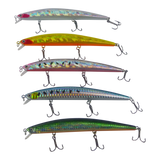 Fishing Tackle: Finesse MK21 Shallow Diving Lure, 130mm, Green Blaze