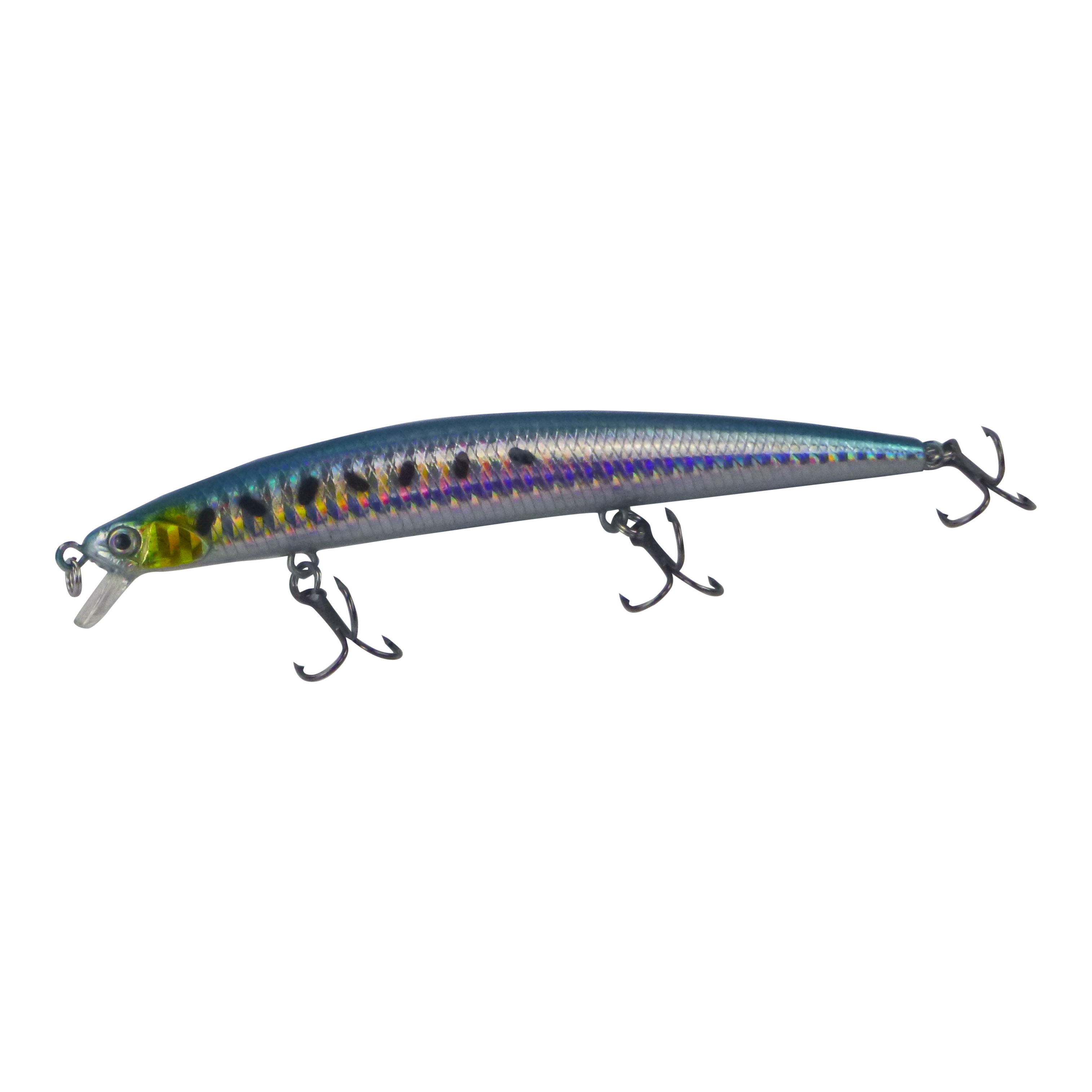 Fishing Tackle: Finesse MK21 Shallow Diving Lure, 130mm, Blue Pilly