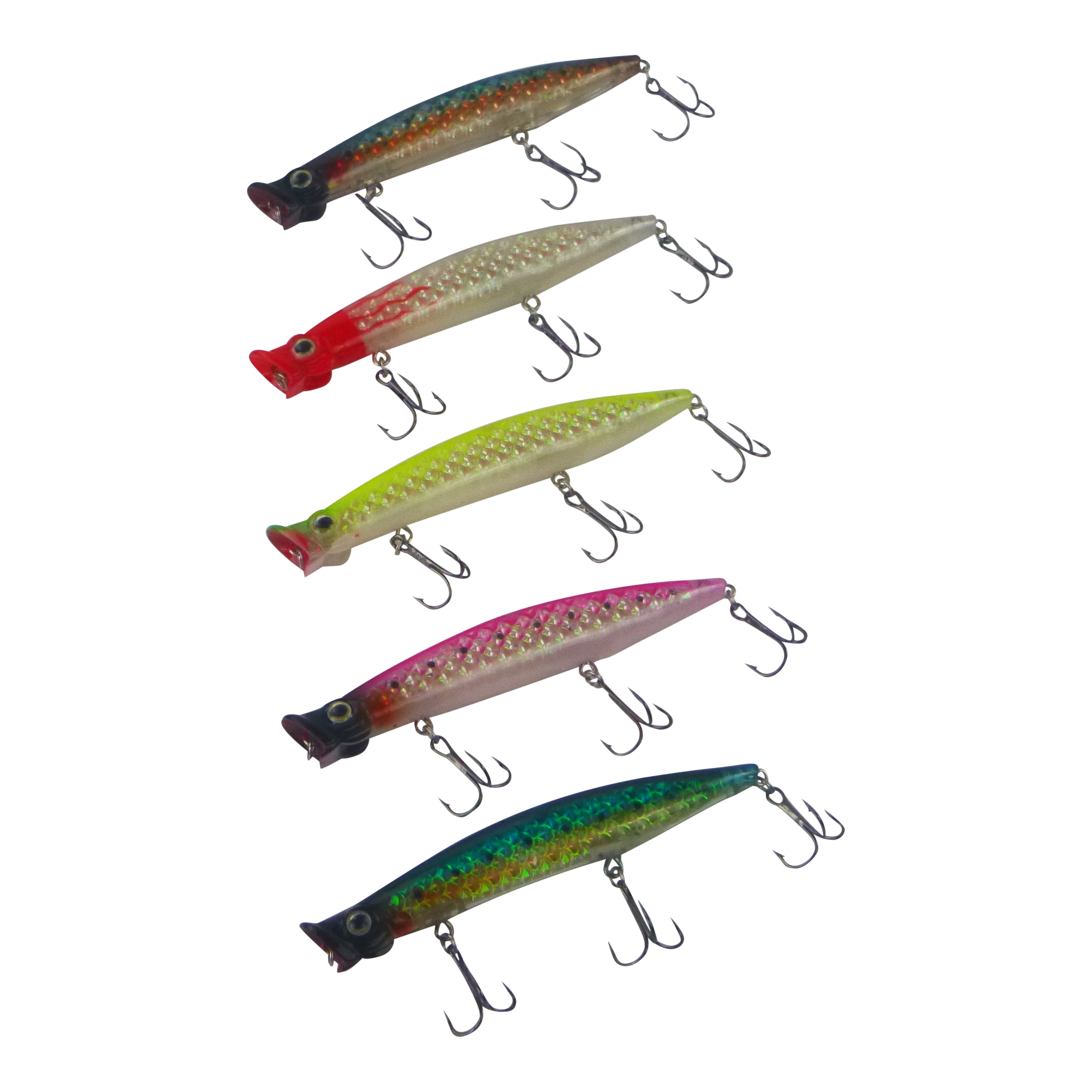 Fishing Tackle: Toppu Mizzu Cupface Popper, 110mm, Hot Pink Hex