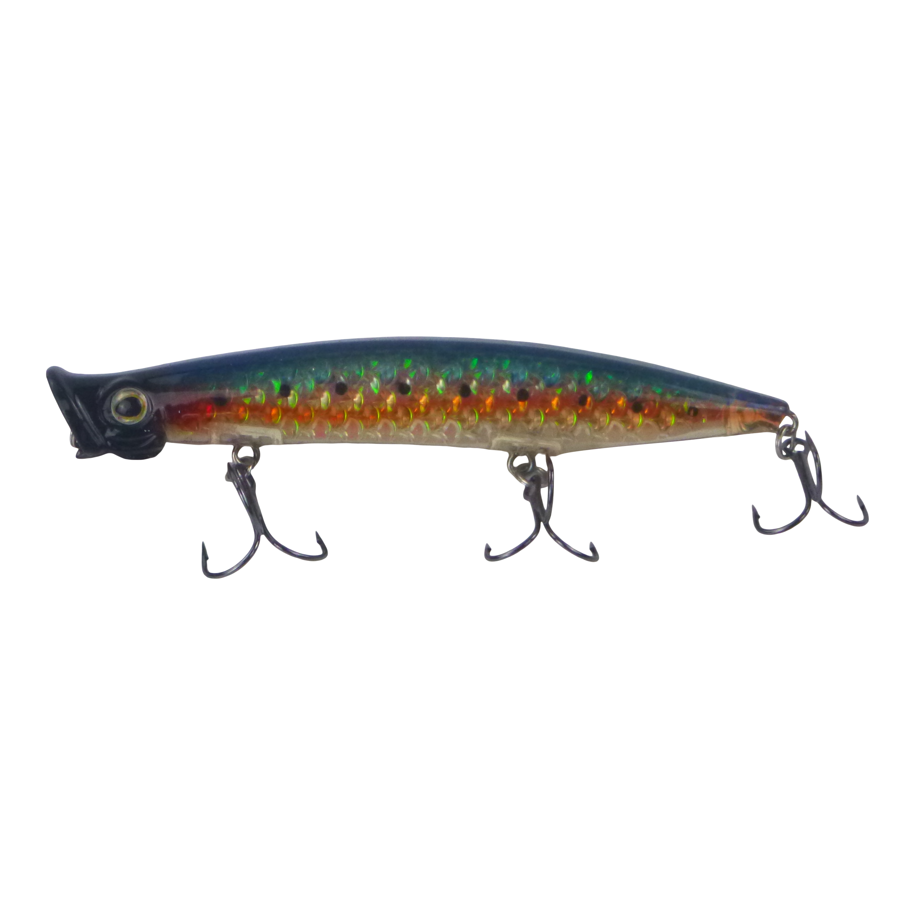 Fishing Tackle: Toppu Mizzu Cupface Popper, 110mm, Natural Hex