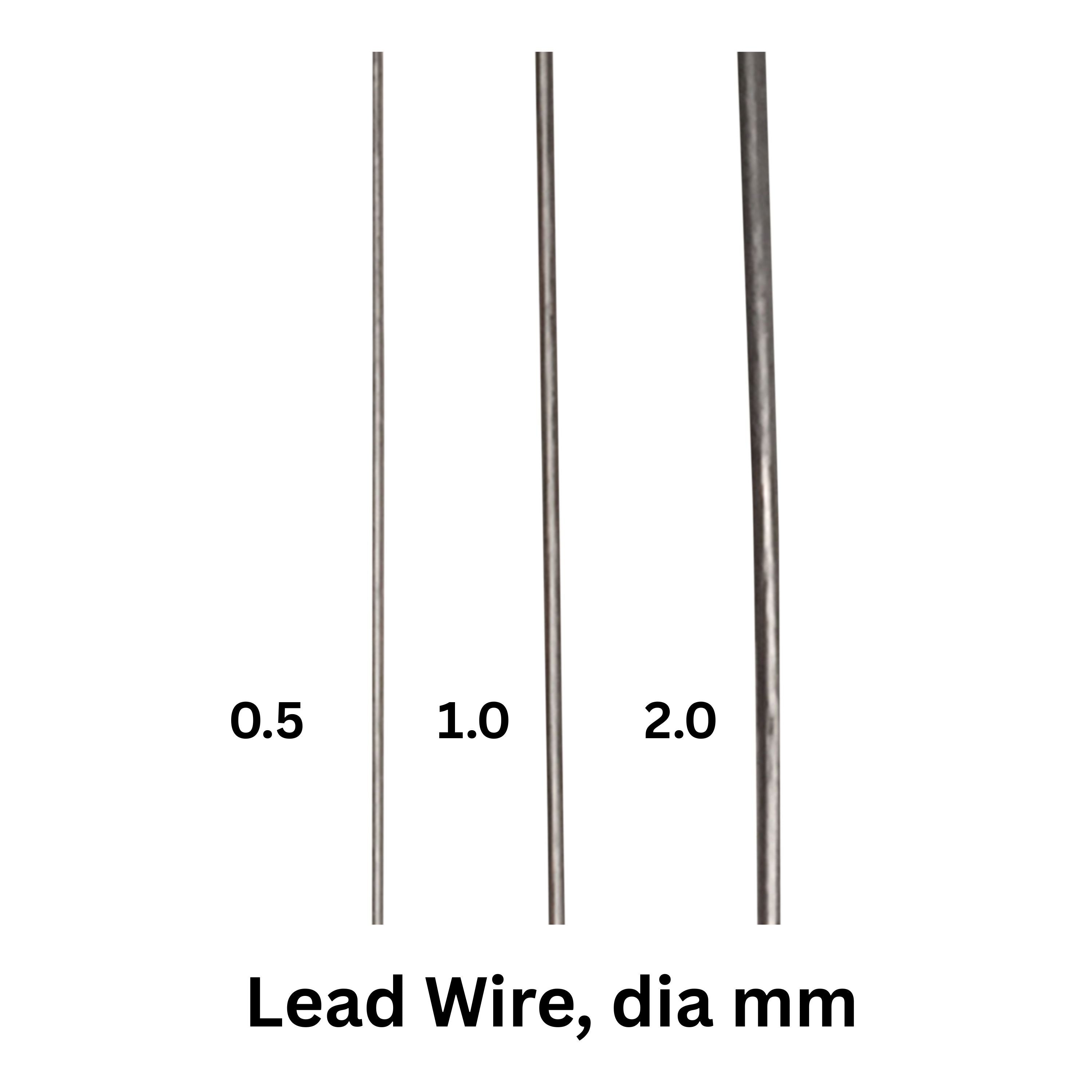 Fishing Tackle: Swimerz Rigging Wire, Lead, 0.5mm, 5 mtrs