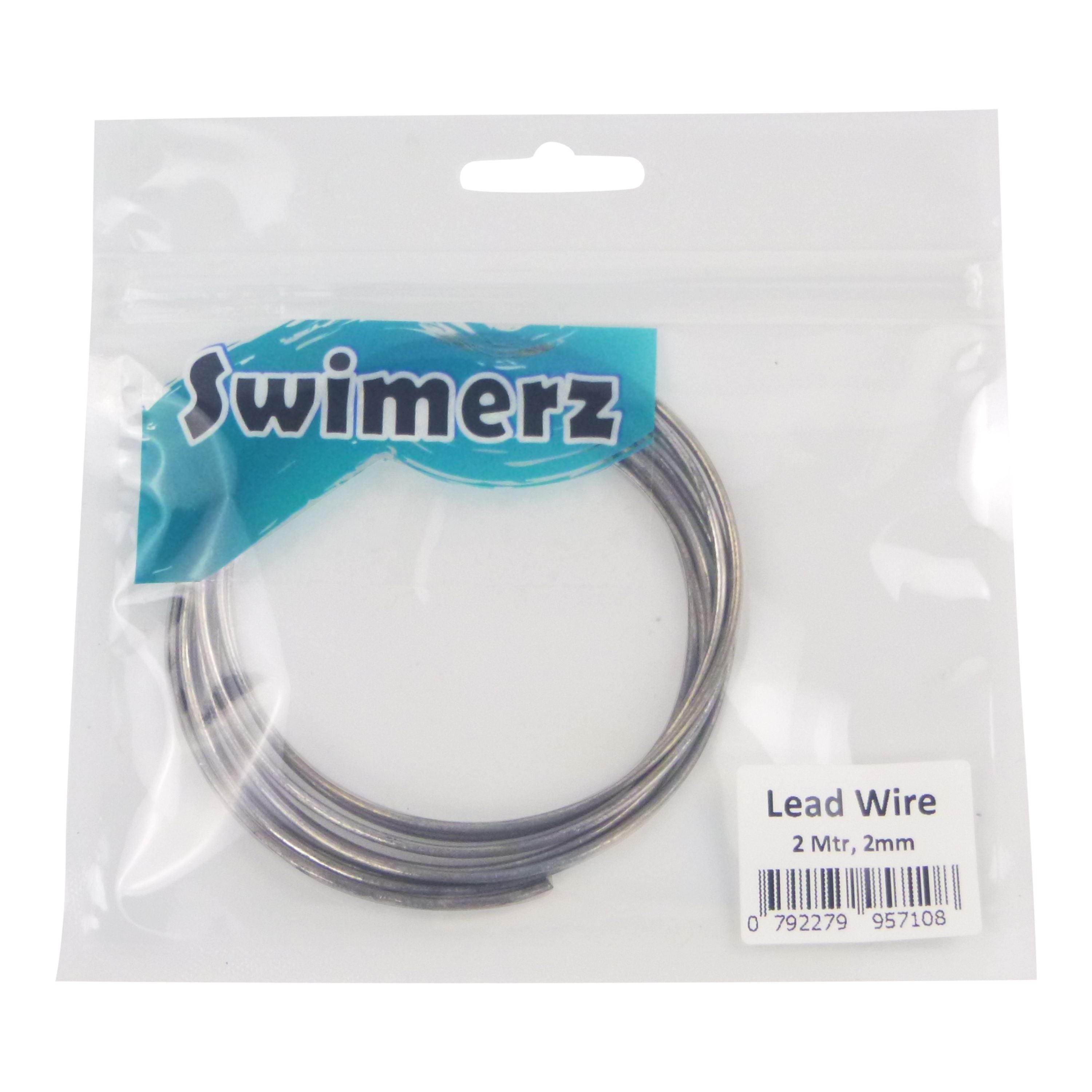 Fishing Tackle: Swimerz Rigging Wire, Lead, 2mm, 2 mtrs