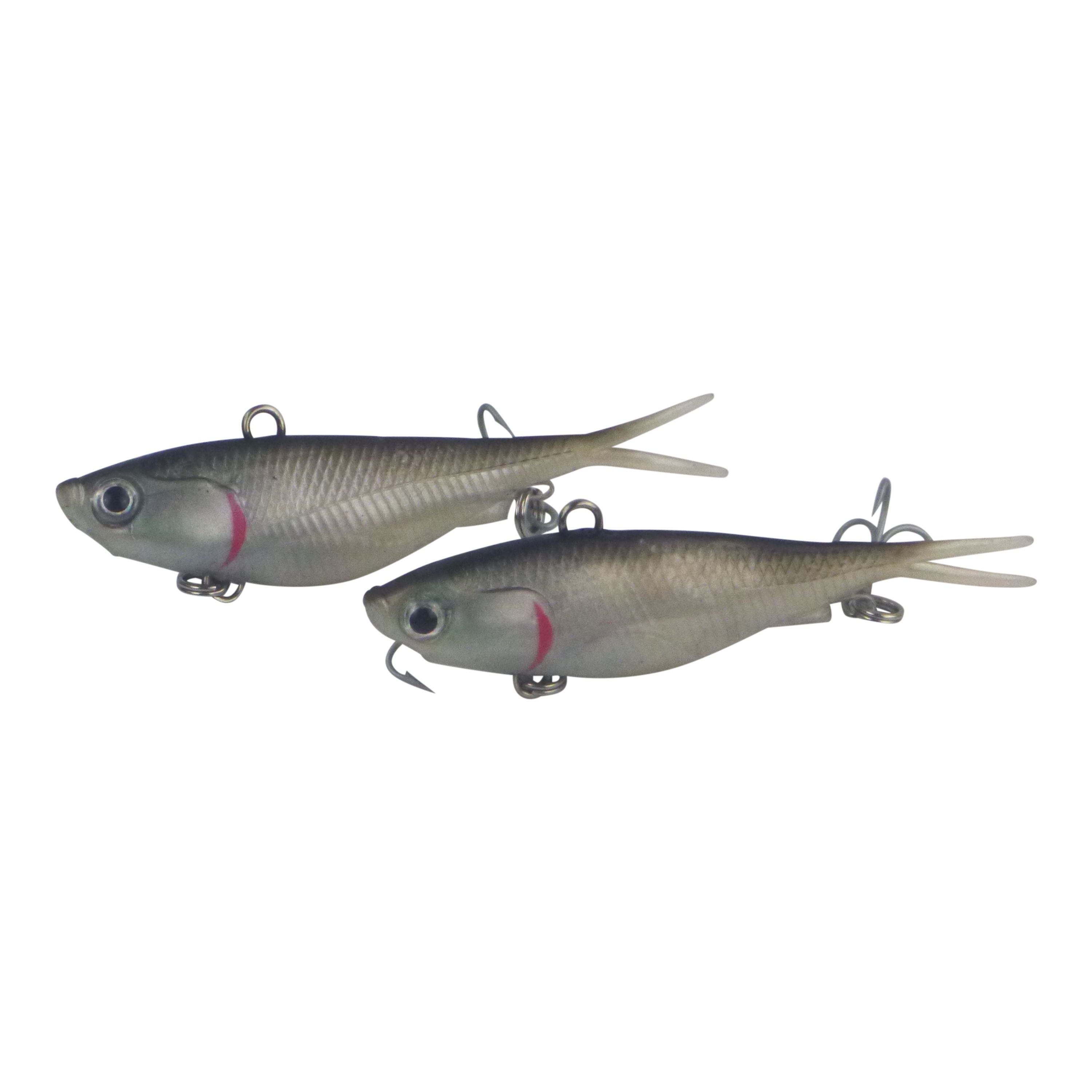 Fishing Tackle: Swimerz 95mm Soft Vibe, Baitfish, 2 pack