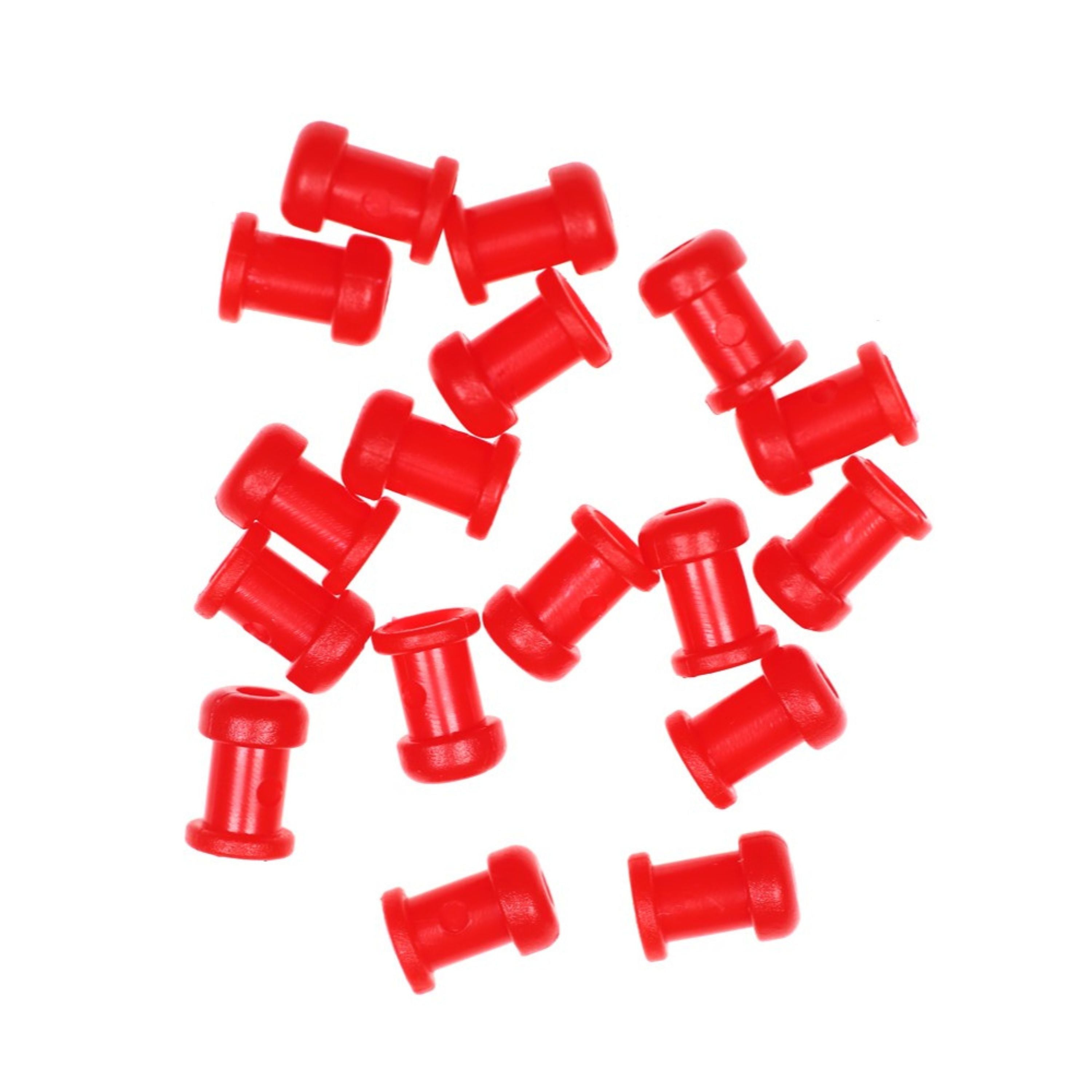 Fishing Tackle: Artizan Standard Red Skirt Body, Qty 50
