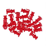 Fishing Tackle: Artizan Red Kabura Skirt Body, Qty 50