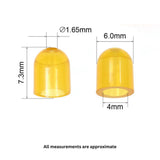 Fishing Tackle: Artizan Nose Cone, 4mmID 6mmOD, Qty 50