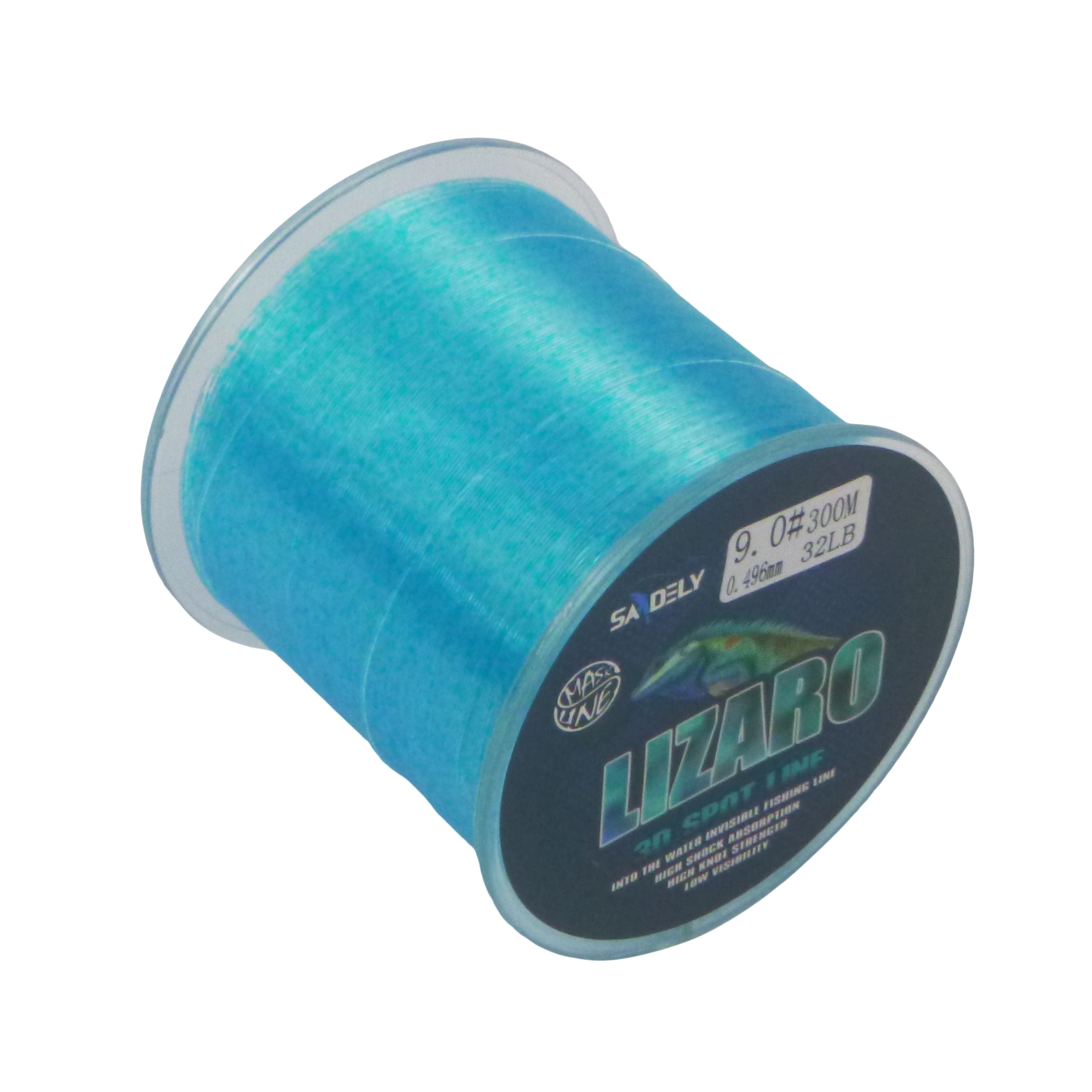 Fishing Tackle: Samdely Lizaro Mono, Camo Blue, #3.0, 12lb, 300Mtr