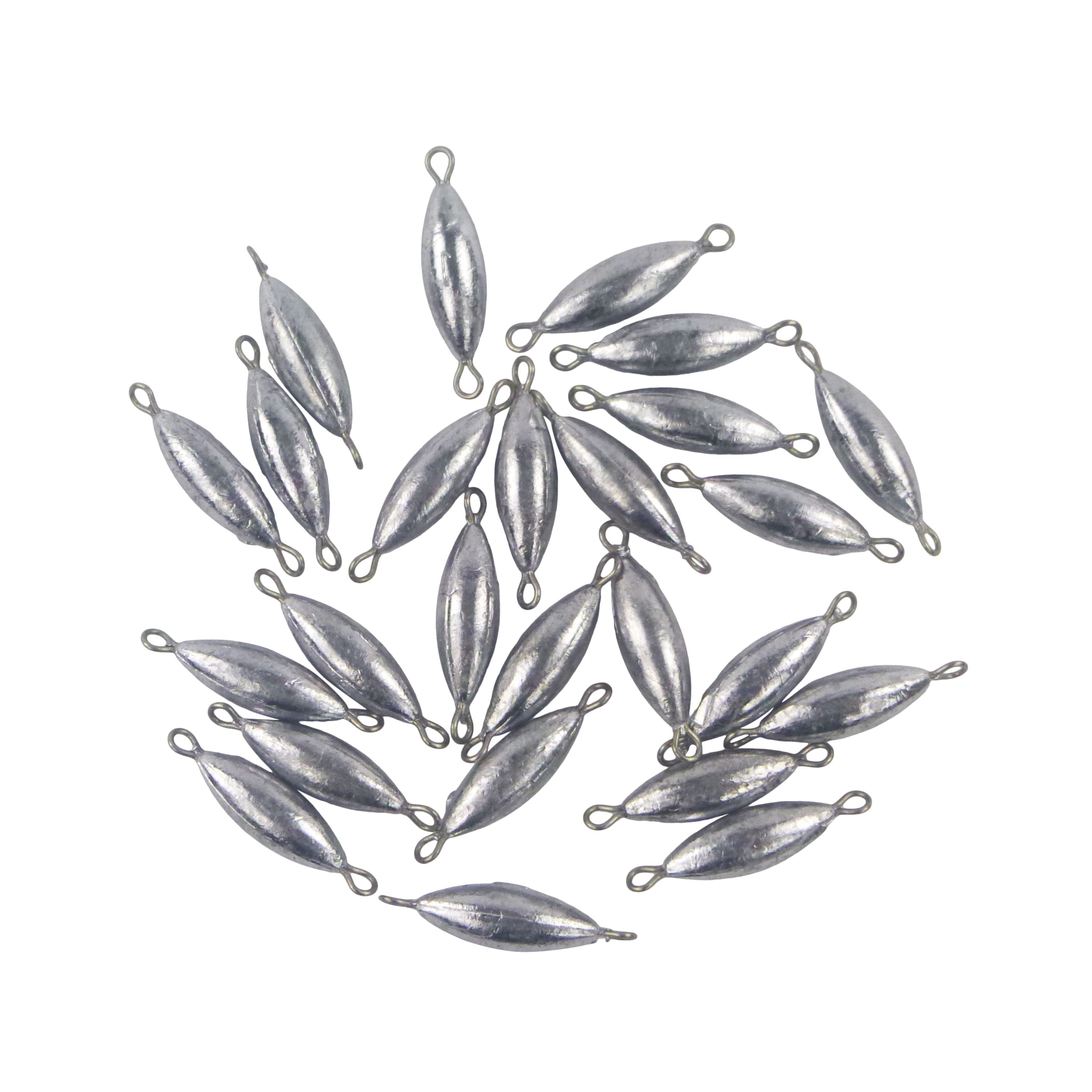 Fishing Tackle: Swimerz 1oz Torpedo Trolling Sinker, Lead 25 Pack