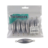 Fishing Tackle: Swimerz 6oz Torpedo Trolling Sinker, Lead 6 Pack