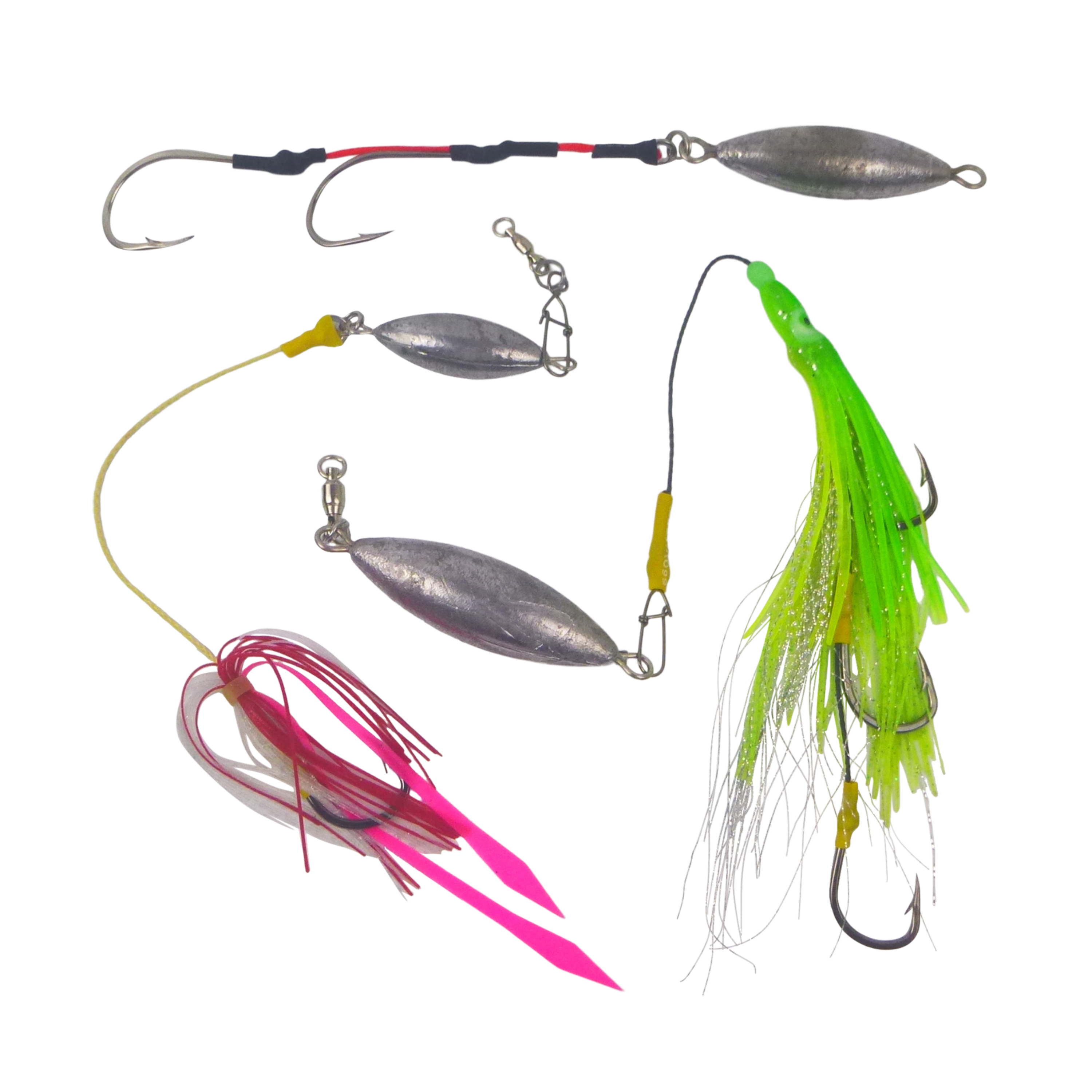 Fishing Tackle: Swimerz Bulk Pack Torpedo Trolling Sinker, 4 sizes, Qty 58