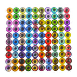 Fishing Tackle: Artizan Molded Lure Eyes, 10mmD, 50*2, Qty 100