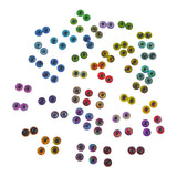 Fishing Tackle: Artizan Molded Lure Eyes, 14mmD, 50*2, Qty 100