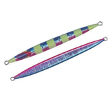 Fishing Tackle: Finesse Lumo Fastdrop Jig, 150gm, Blue Blush