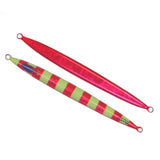 Fishing Tackle: Finesse Lumo Fastdrop Jig, 250gm, Hot Pink, Qty 2