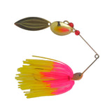 Fishing Tackle: Dekoi 15gm LS17 Closed Eye Spinnerbait, Pink Yellow, Qty 2
