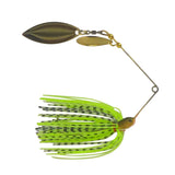 Fishing Tackle: Dekoi 15gm LS18 Closed Eye Spinnerbait, Fluro Green, Qty 2