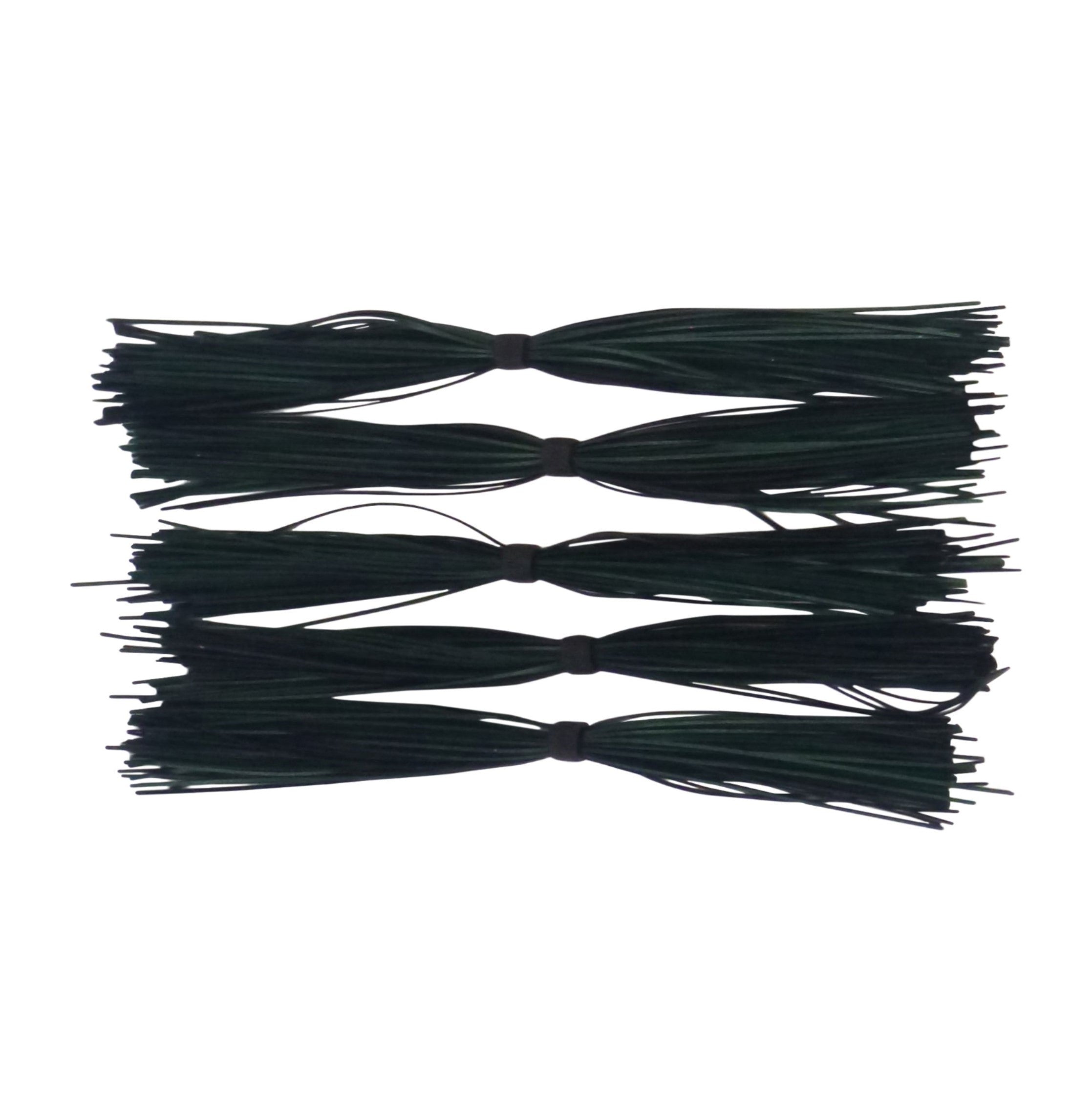 Fishing Tackle: Dekoi Chatterbait Lure Skirts, Metallic Seaweed