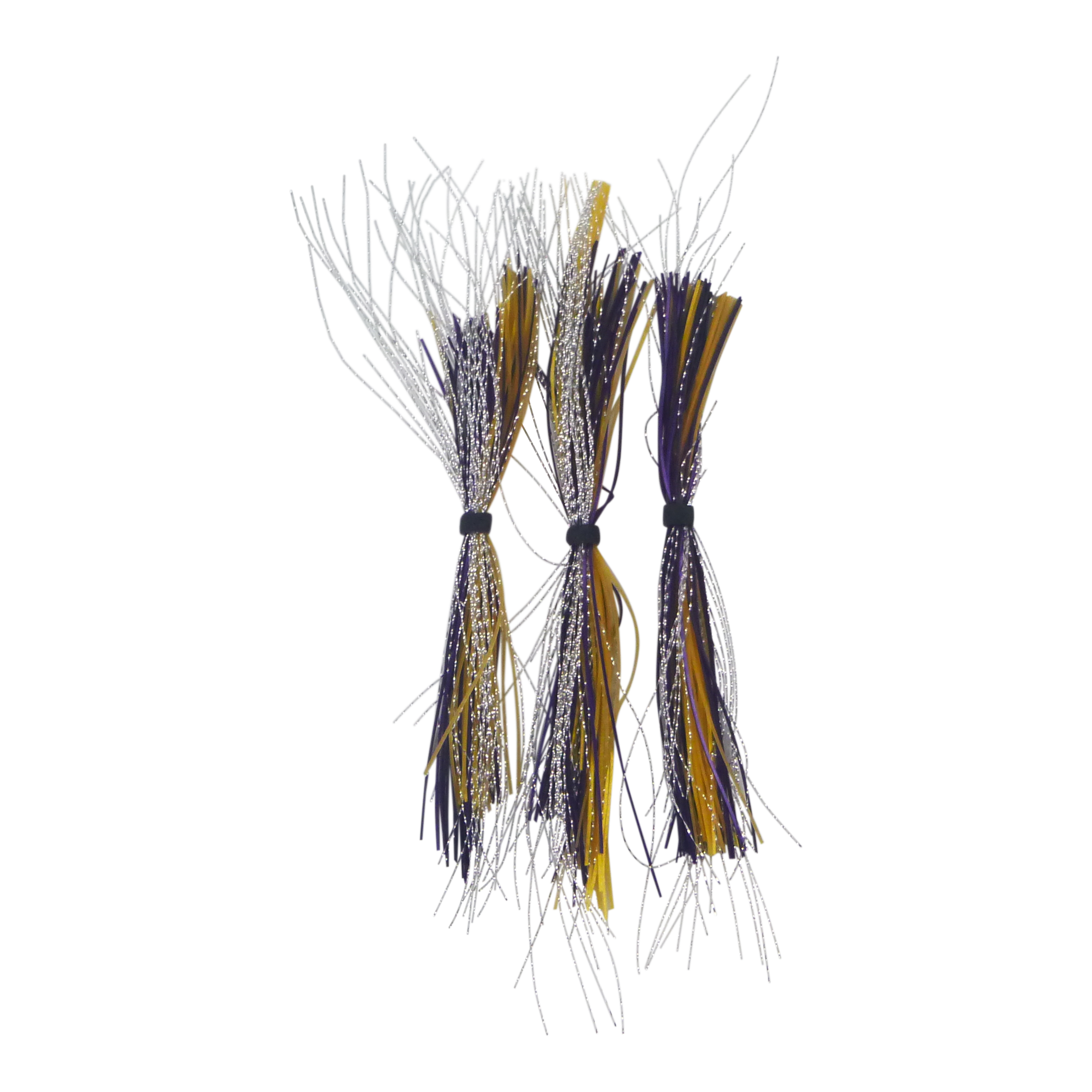 Fishing Tackle: Dekoi Krystal Flash Lure Skirts, Purple Krystal