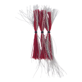 Fishing Tackle: Dekoi Krystal Flash Lure Skirts, Silver Neon