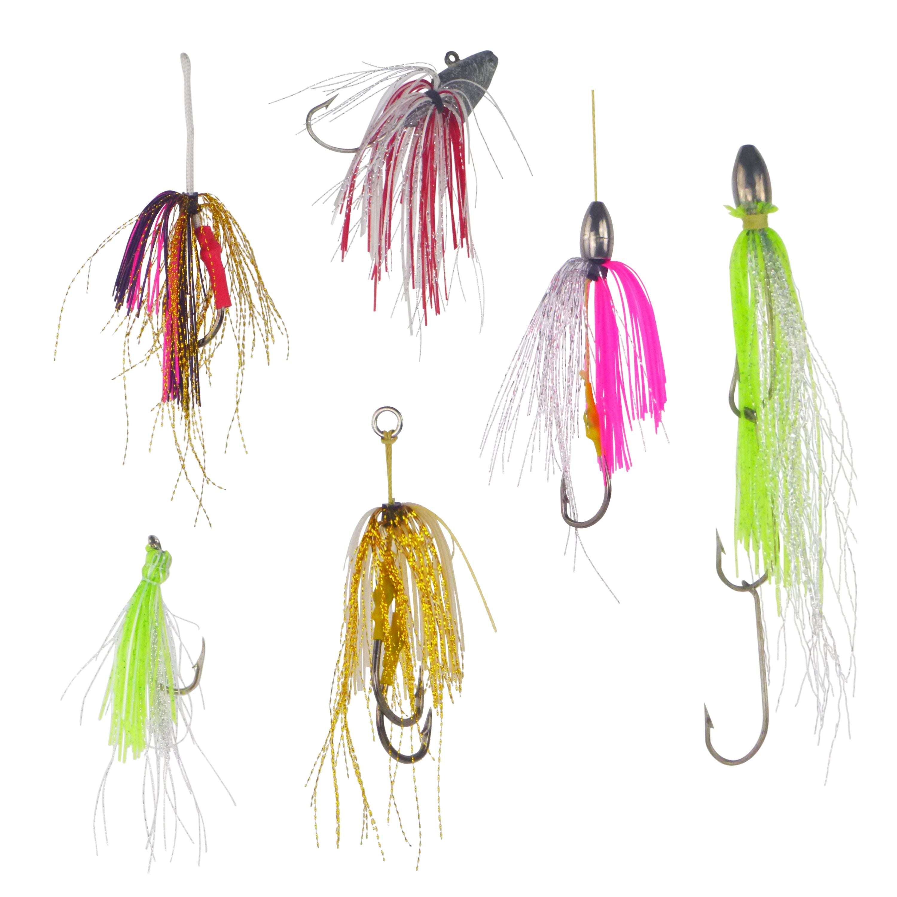 Fishing Tackle: Dekoi Krystal Flash Lure Skirts, Pink N Purple