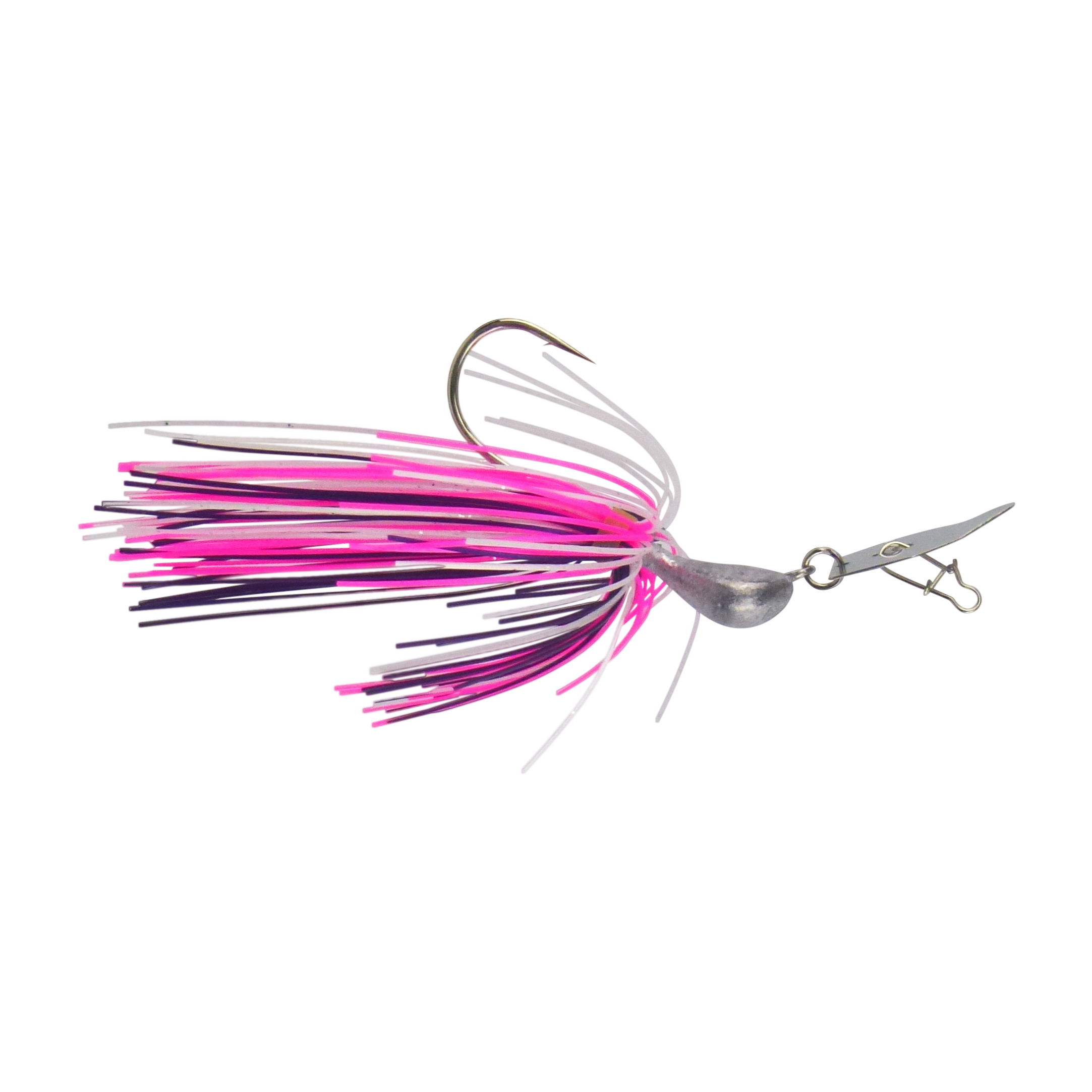 Fishing Tackle: Dekoi 7gm Bladed Swim Jig, Chatterbait, Hot Flash, 2 pack