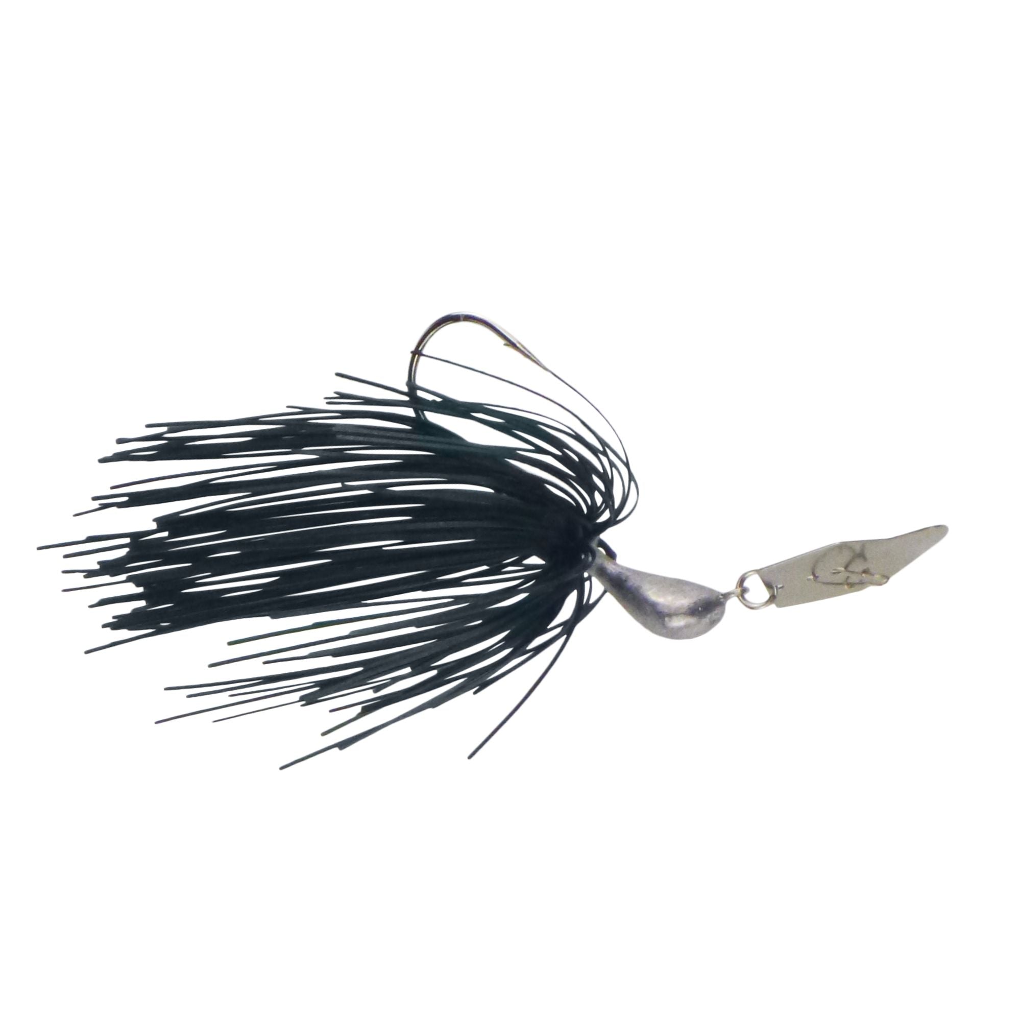 Fishing Tackle: Dekoi 14gm Bladed Swim Jig, Chatterbait, Metallic Seaweed, 2 pack