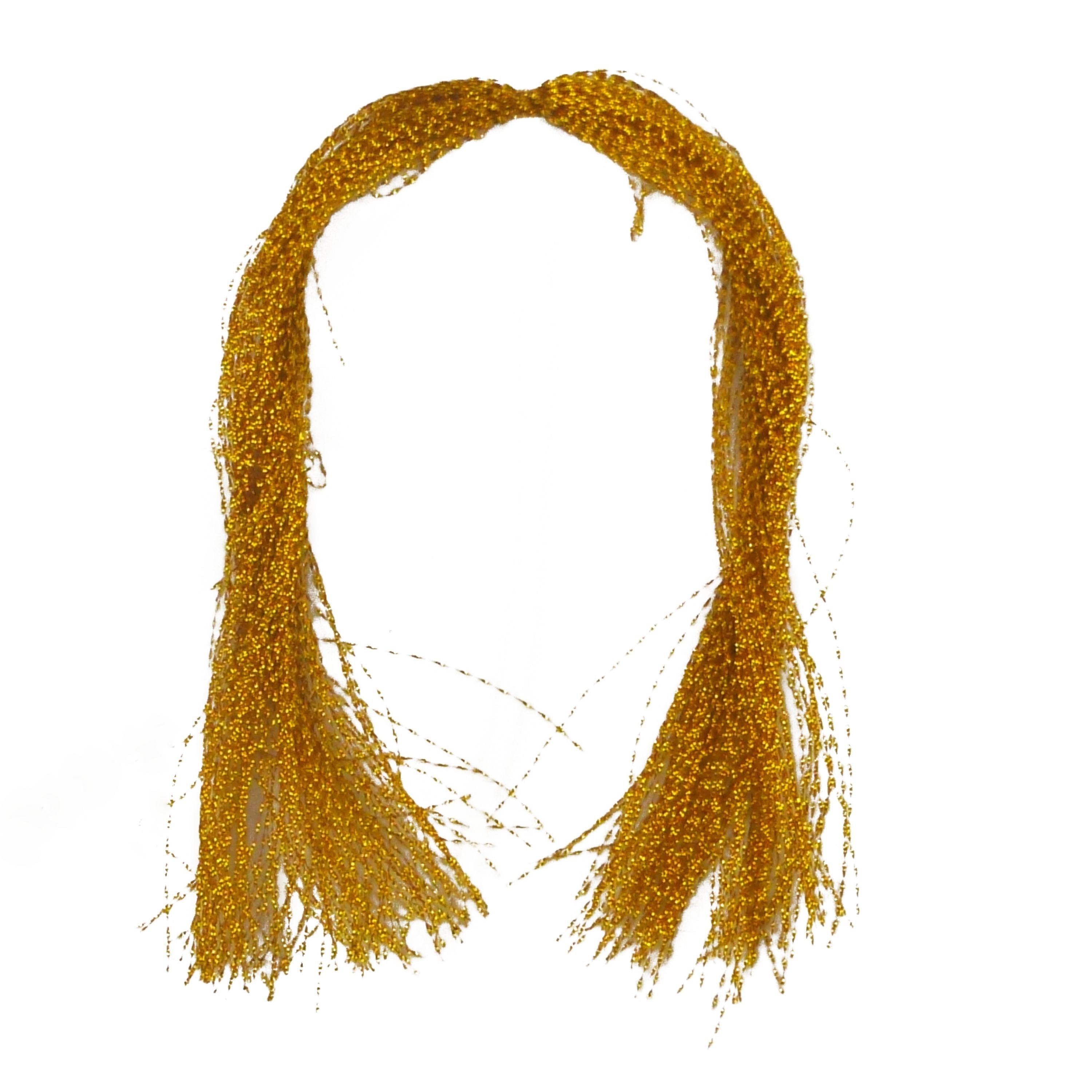 Fishing Tackle: Artizan Krystal Flash Strands, Gold, 3 pack