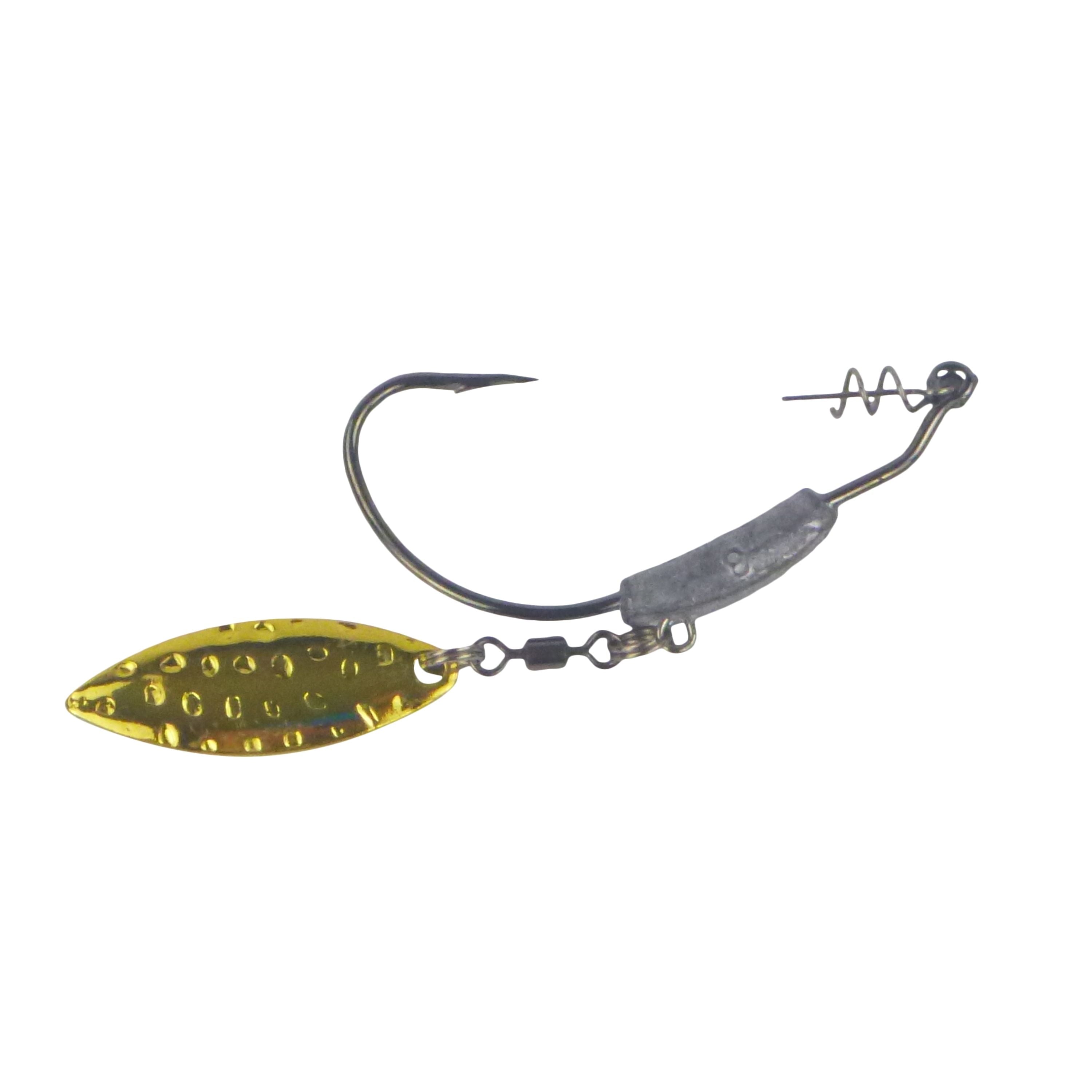 Fishing Tackle: Swimerz 3gm Under Spin Blade Jig Heads, Size 3/0, 6 pack