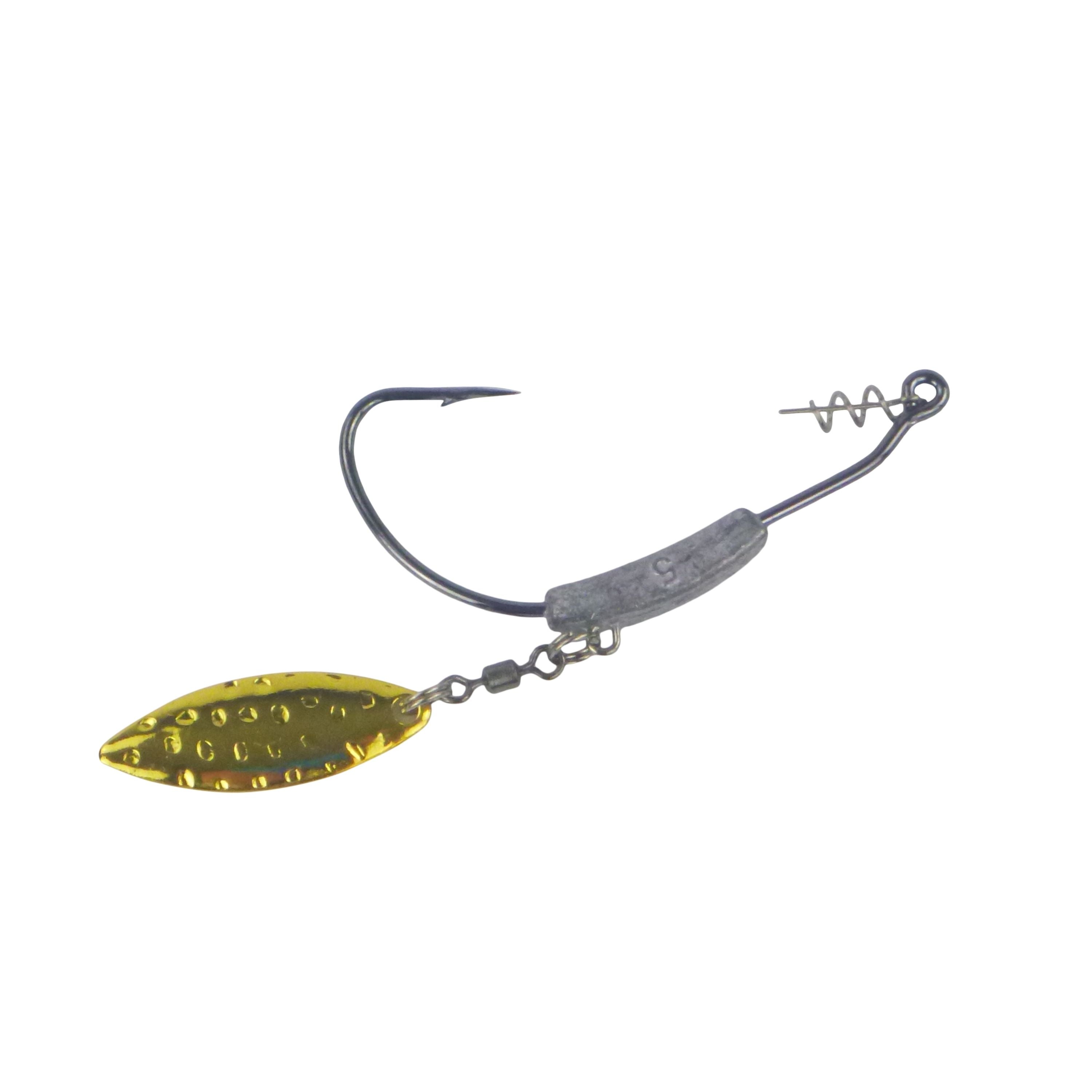 Fishing Tackle: Swimerz 5gm Under Spin Blade Jig Heads, Size 4/0, 6 pack