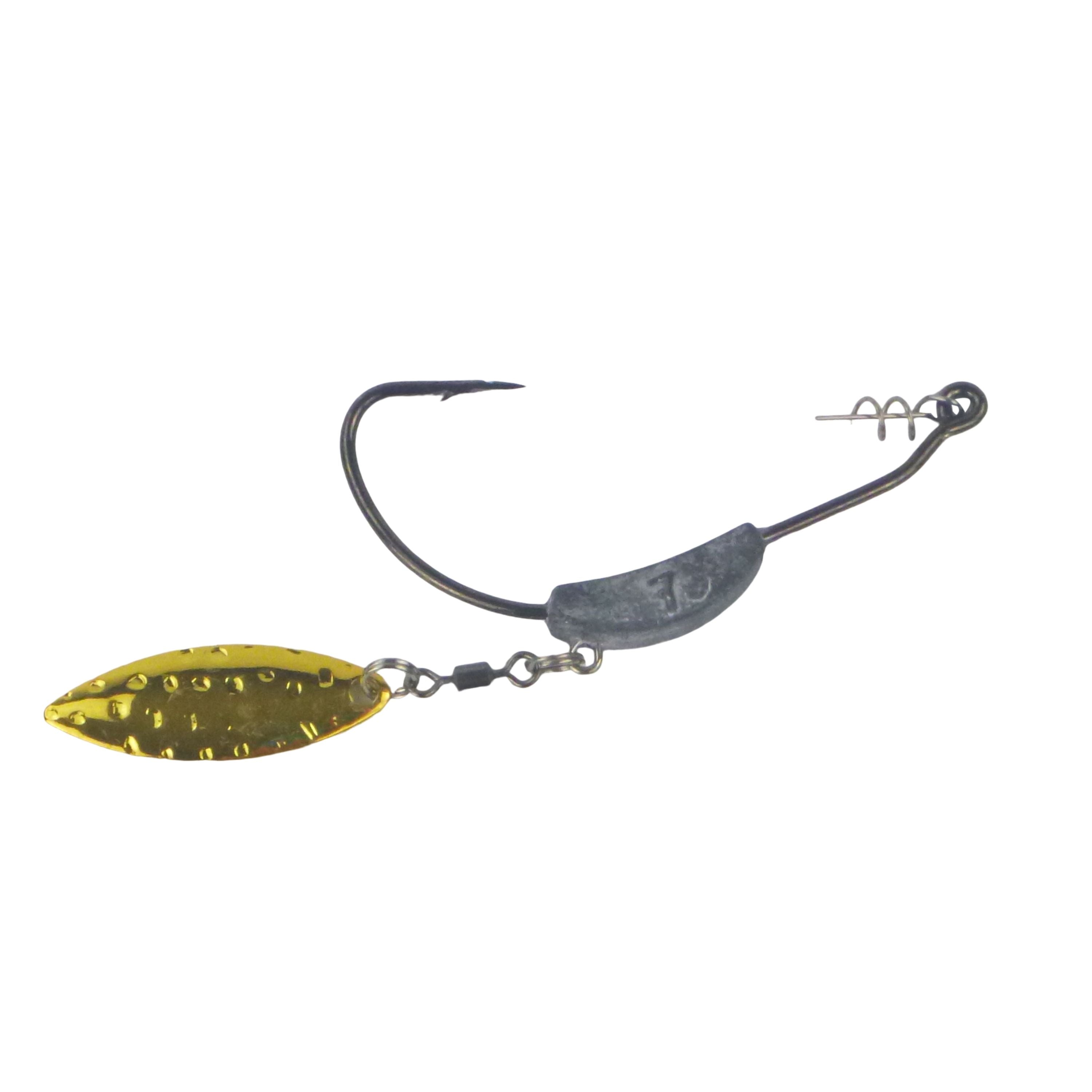 Fishing Tackle: Swimerz 7gm Under Spin Blade Jig Heads, Size 4/0, 5 pack