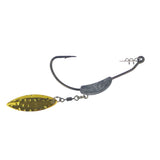 Fishing Tackle: Swimerz 7gm Under Spin Blade Jig Heads, Size 4/0, 5 pack