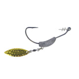 Fishing Tackle: Swimerz 9gm Under Spin Blade Jig Heads, Size 4/0, 5 pack