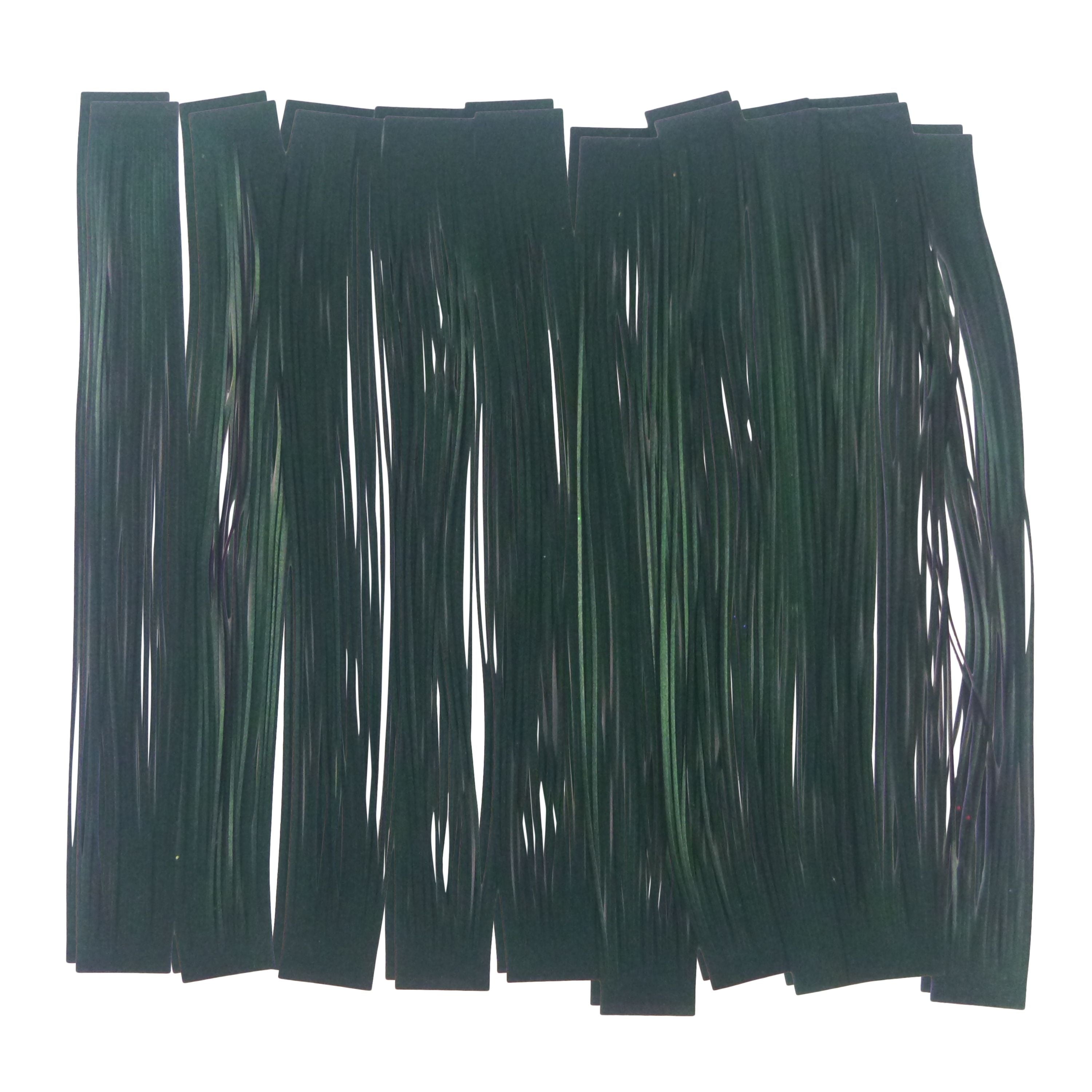 Fishing Tackle: Artizan 22 strand silicon skirt, Metallic Watermelon, Pack of 20