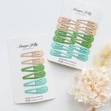 Women's Accessories: Essential Snap Hair clips - Fresh - 6 Pieces