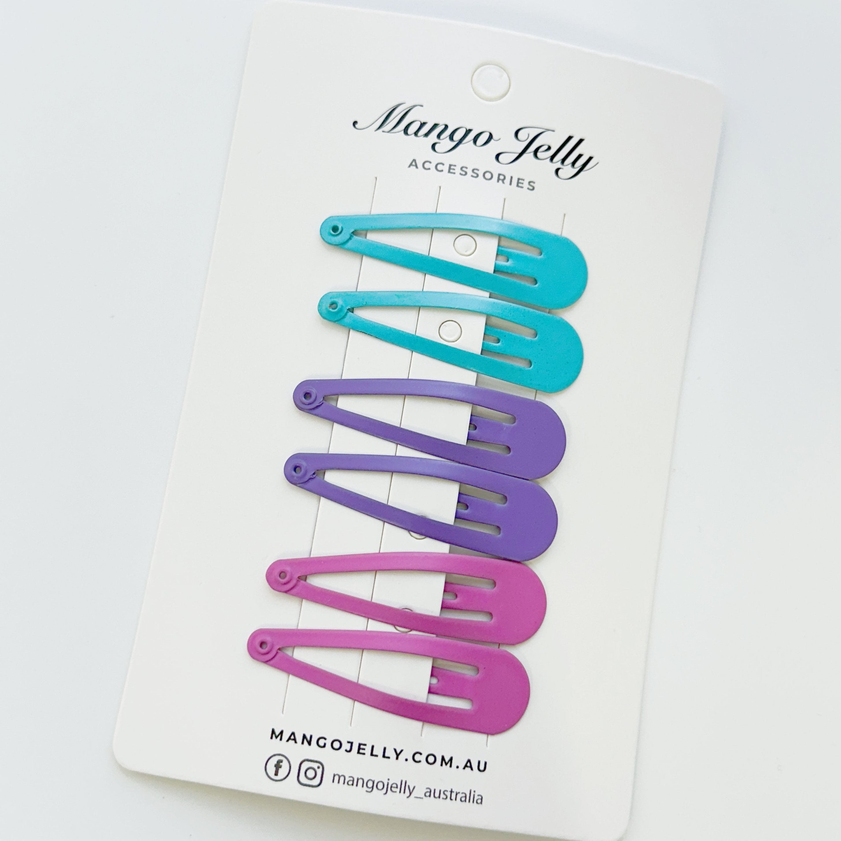 Women's Accessories: Essential Snap Hair clips - MAGIC - 12 Pieces