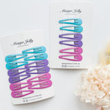 Women's Accessories: Essential Snap Hair clips - MAGIC - 6 Pieces